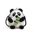 The Ririzz™ “Little Panda” Knit Mini Bag – Your Go-To Phone & Lipstick Crossbody