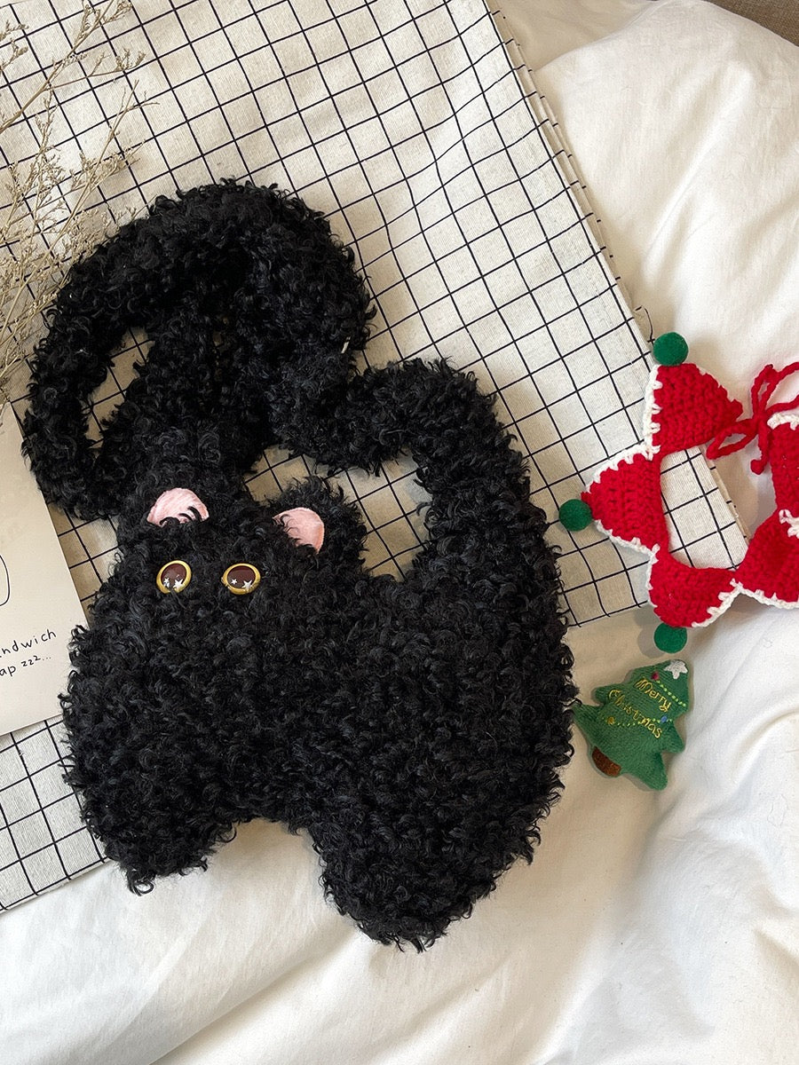 The Ririzz™ “Little Cat” Knit Mini Bag – Your Go-To Phone & Lipstick Crossbody